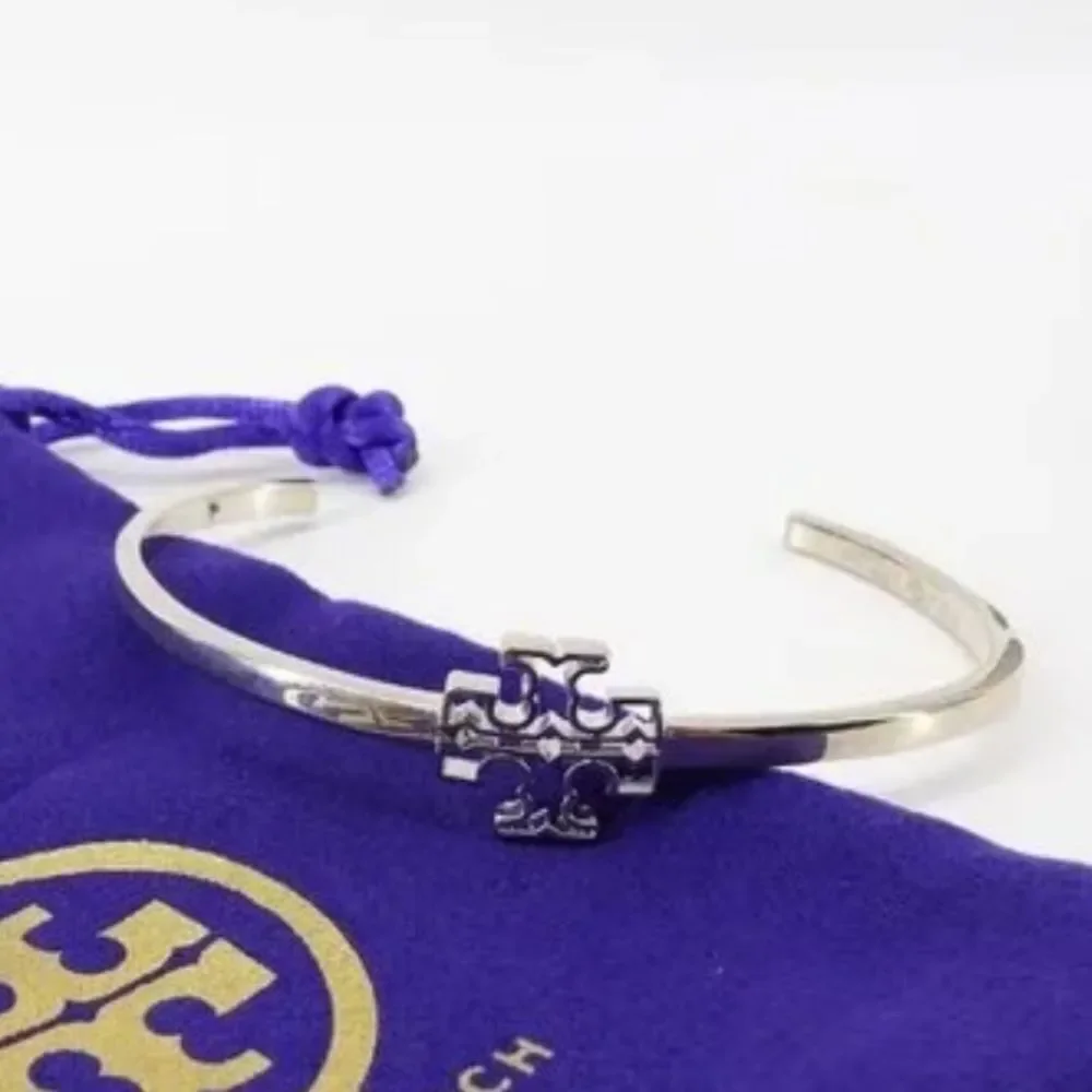 TORY BURCH BRITTEN SILVER BRACELET